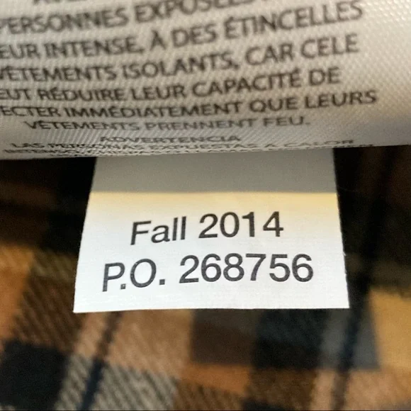 Carhartt Men’s Canvas Shirt Jacket Flannel Lined Long Sleeve Tan Tall Large - Picture 14 of 15